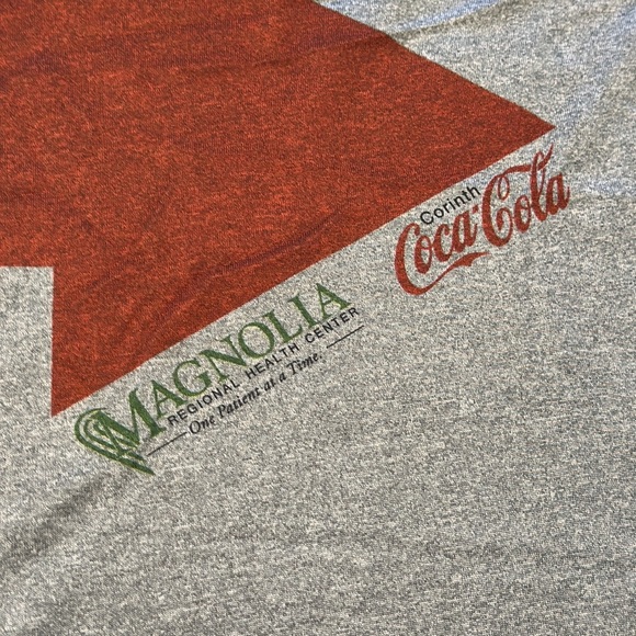 2016 Coke 10k Gray Polyester T-Shirt Short Sleeve Leslie Jordan Corinth MS-XL - Picture 3 of 6